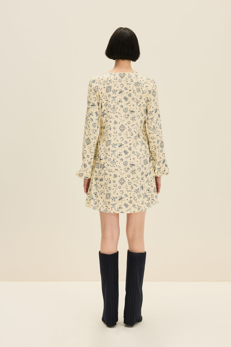 Mini dress in Ballerina Butter Print